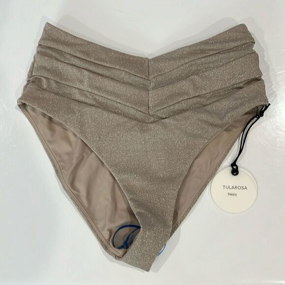 NWT Tularosa Revolve Cher Bikini Bottom Nude Small - Picture 2 of 9